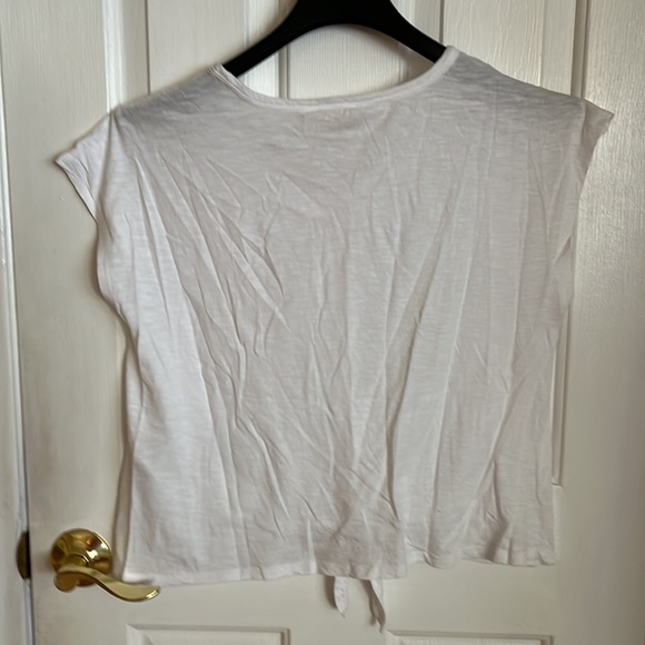 Style & Co Tie Front Knit top - Picture 3 of 4